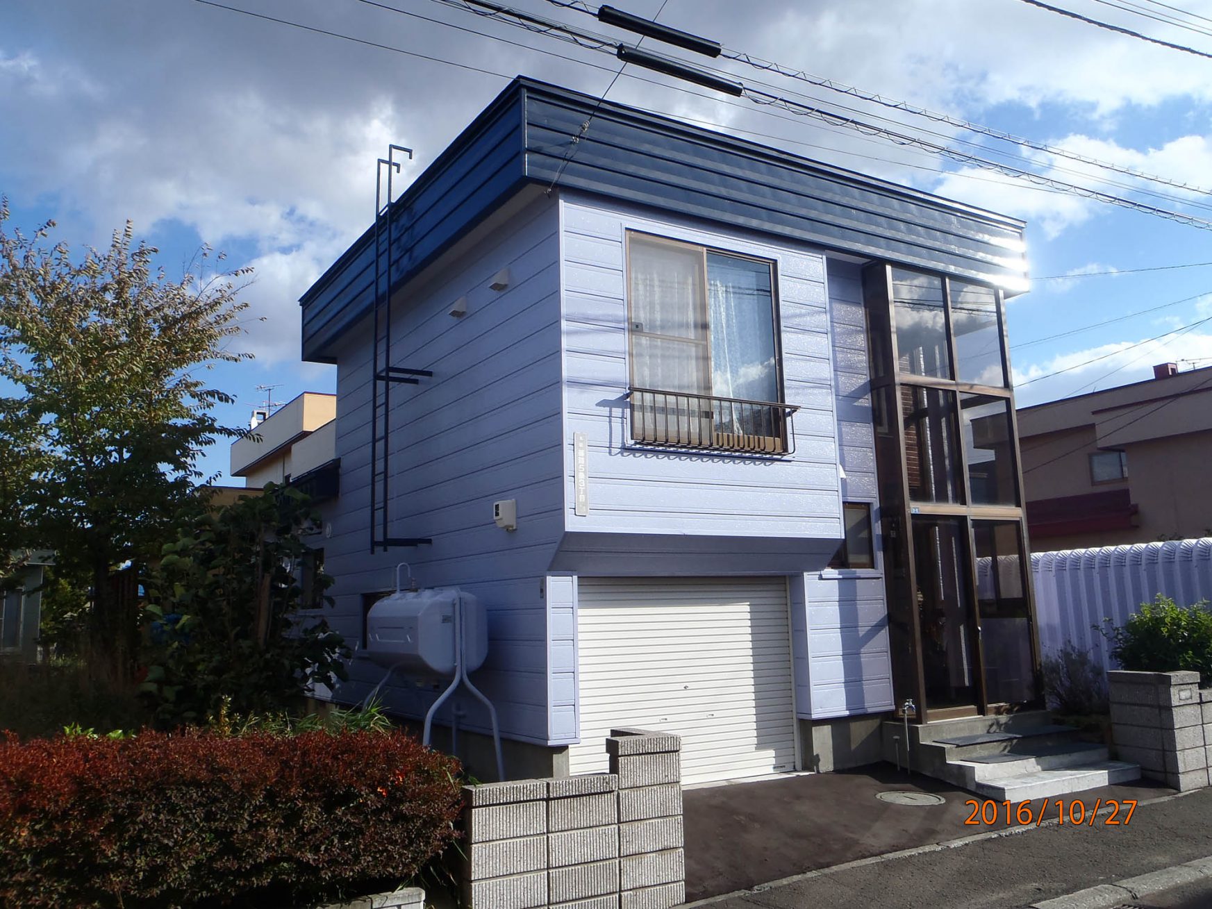 外壁と屋根の塗装工事（札幌市北区） - アフター